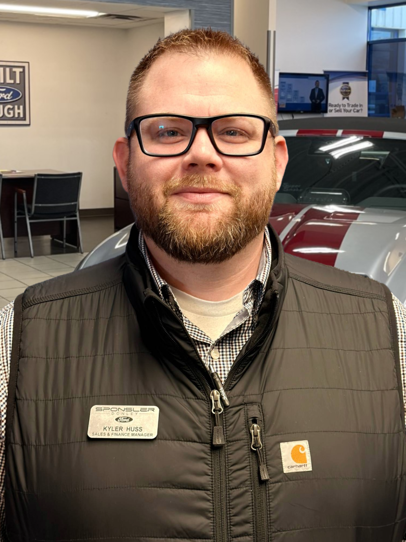 Sales Manager Kyler Huss in Sales Team at Sponsler-Donley Ford of Shelby